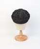 Yunibeosyeolkemiseuteuli Black Denim Logo Newsboy Cap
