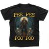 Pee Pee Poo Poo Vintage Style Tshirt Cursed Meme Shirt Funny Skeleton Meme Tee Weirdcore Gen Z Top Unisex Tshirt