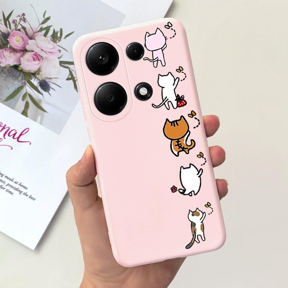 For Xiaomi Redmi Note 13 Pro 4G 5G Case Redmi Note 13 Pro Plus Note13 4G Cover Funda Coque Luxury Silicone Soft TPU Phone Mask