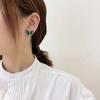 Women Crystal Butterfly Earrings Metal Frame Jewelry Zircon Decorative Earrings Girl Vitality Halo Accessories Gifts