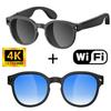 AI Translation Smart Glasses S1: Simultaneous Interpretation, Voice Assistant, Image Recognition, HD Sound & Recording