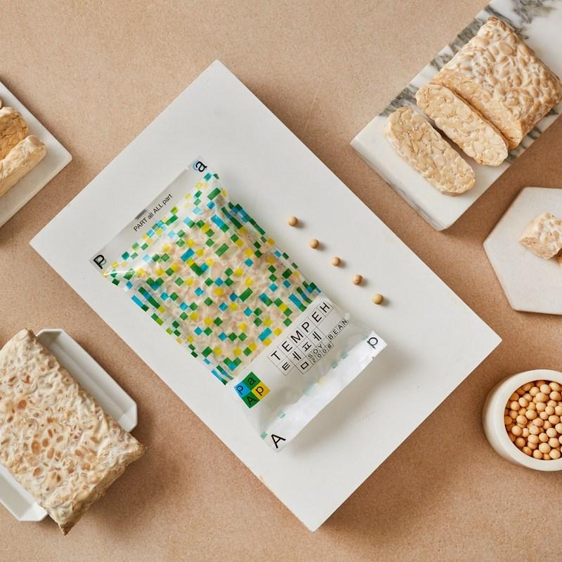Paaf Tempeh 200g vegetable protein, 100% domestic soybeans, manufactured in HACCP facility, 200g, 10 pieces