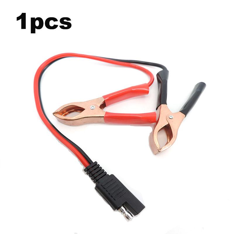 14AWG 36CM 2pinový SAE rychlospojkový konektor zástrčka na bateriové krokosvorky kabelové svorky kabel