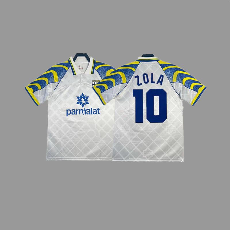 Parma Retro Trikot Fußballtrikot Klassisch Nostalgisch Zola Cannavaro Buffon Gilardino Trikot