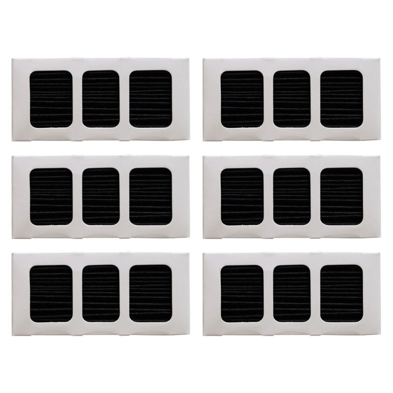 Refrigerator Carbon Activateds Water Air Filter Compatible for Elpaultra 2 Fridge Freezer Part Eliminate Odors Bacteria