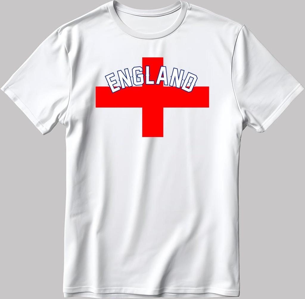 England flag Black-White Men's / Women's T Shirt Q110