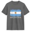 Argentina Flag Unisex T Shirt Fashion Tees Short Sleeve Round Collar Tshirts Cotton New Arrival Tops