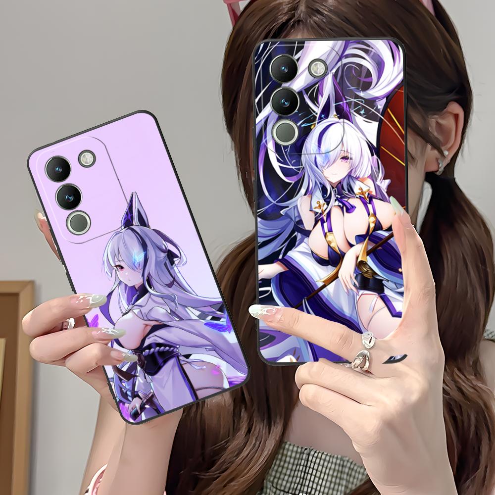 Azur Lane Unzen Matte TPU Mobile Phone Case for VIVO V60 V50 V40 V30 V29 V27 V25 V23 Pro Lite 5G Colorful Printing Cover