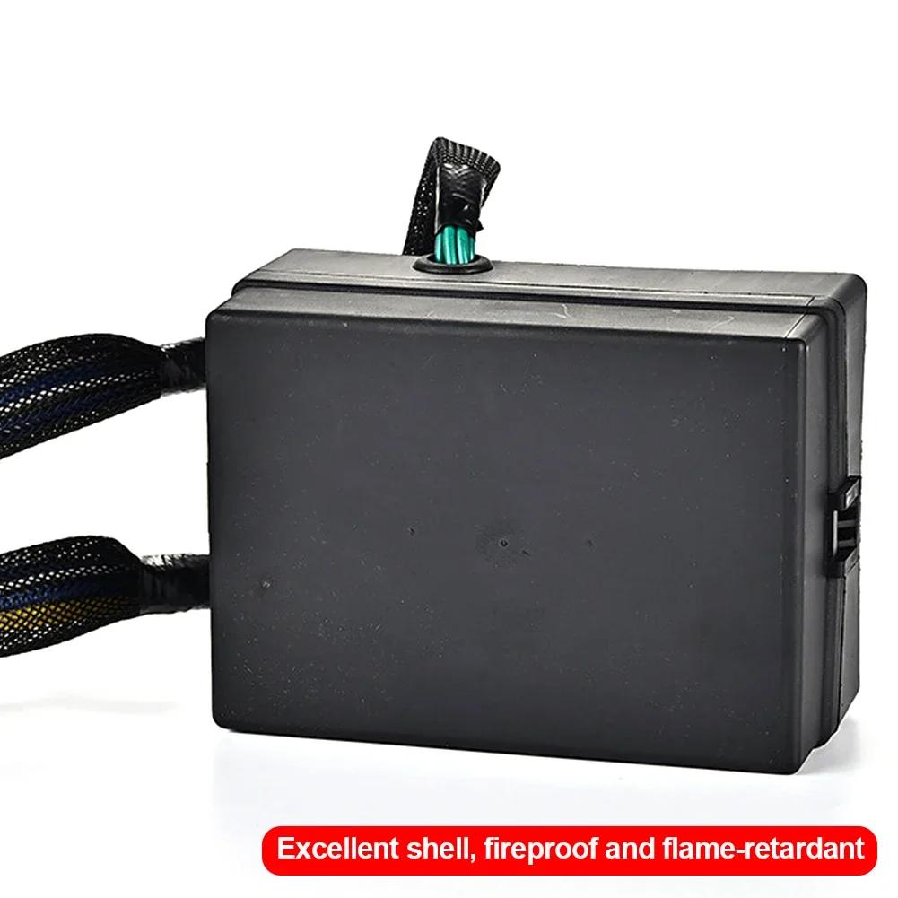 12V Car Auto Relay Box Fuse Block Three Pre-Wired Fuse and Relay Box with 15pcs Blade Fuses 5-30A 8Pcs 4 Pin 40A Relays