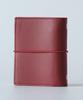 System Notebook M5 Mini Size Elastic Horizontal Band Planner Notebook Ring Memo Pad Schedule Book Mini V.for.M 5-Hole 5-Hole (Red, 5-Hole Size)