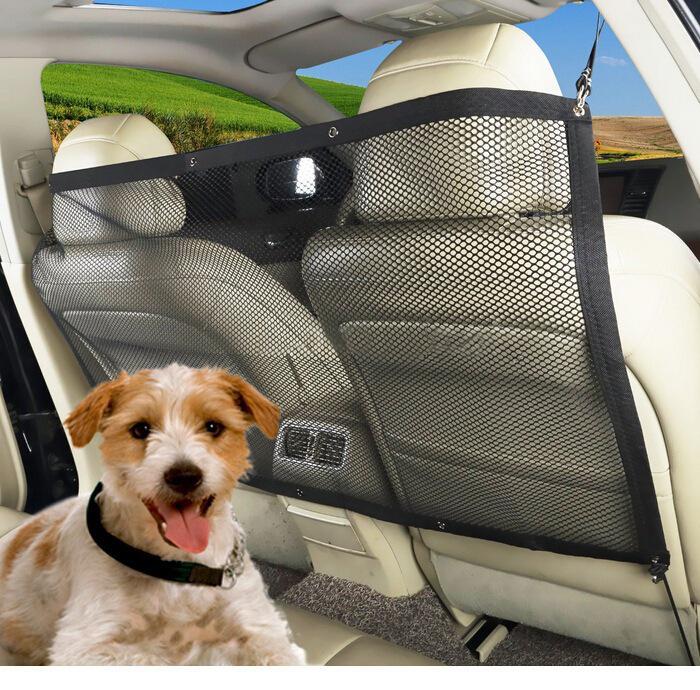 Cross-Border Pet Car Barrier: Rear Seat Isolation & Anti-Scratch Net
