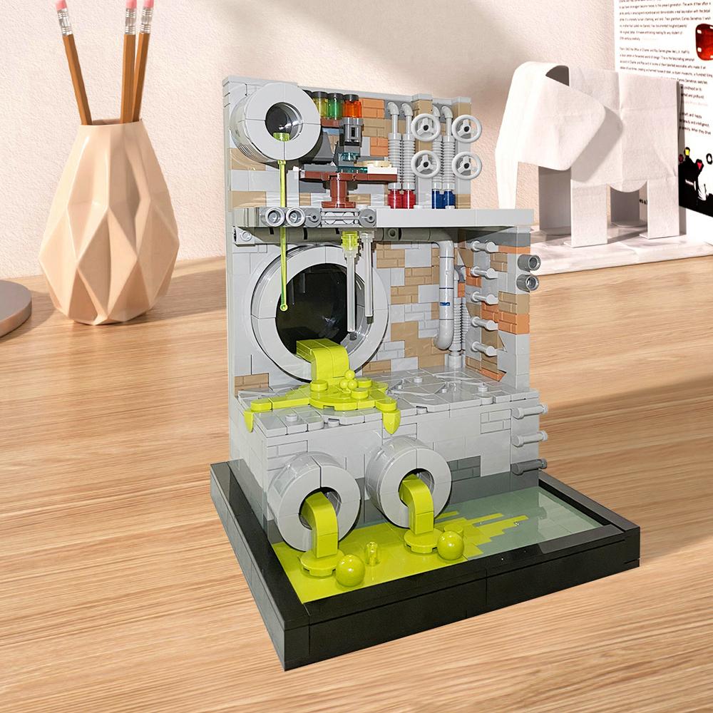 Turtle Sewer and Van Party Wagon Building Blocks Movies Model Toys Bricks Sets of Gift for Kids Adult