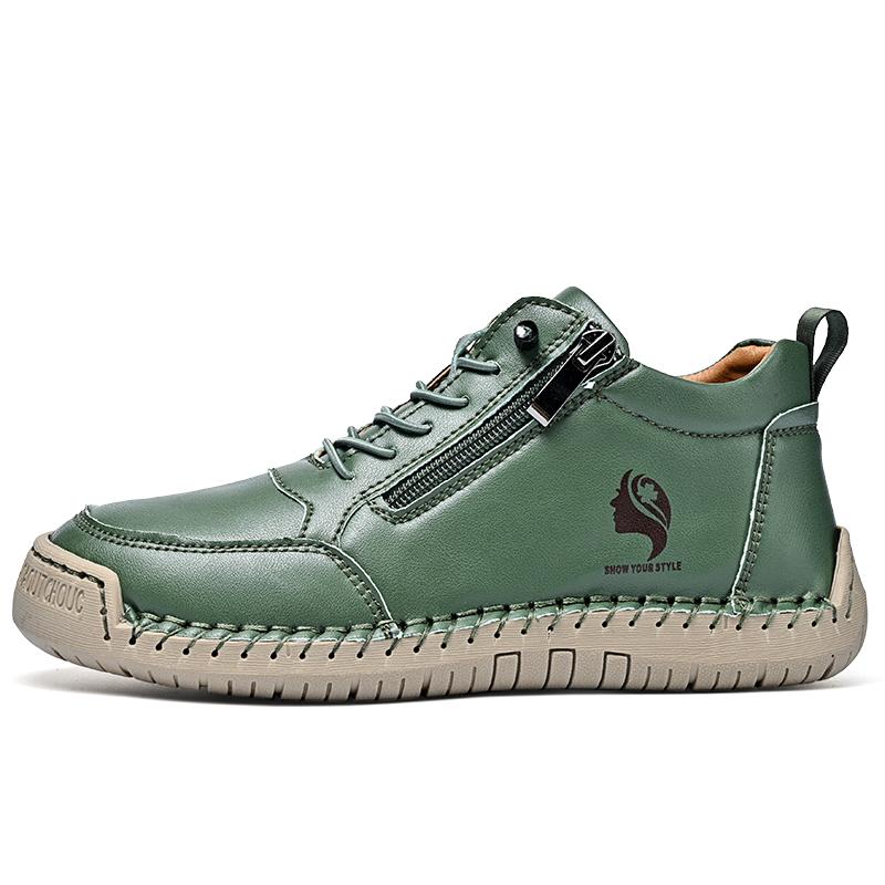 36-43 Women's Casual Leather Shoes Large Size Women's Driving Car Shoes Breathable Handmade Casual Shoes