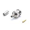 5 Pack/10 Pack BNC Male Crimp Connector 50Ohm Connector for RG58 RG59 Low Loss Coax Cable BNC Type Solder Converter