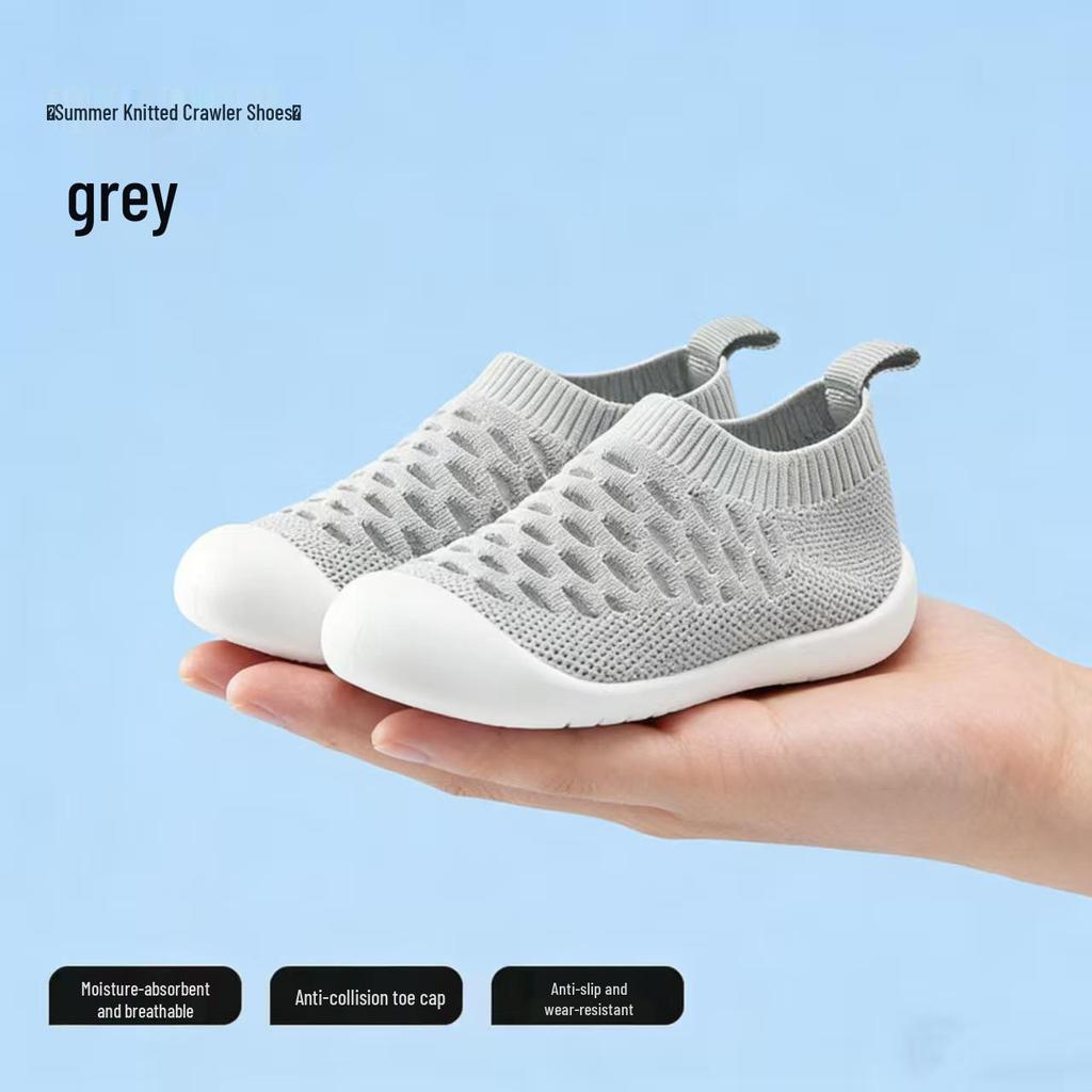 Breathable Non-Slip Baby Toddler Shoes with Soft Sole for All Seasons