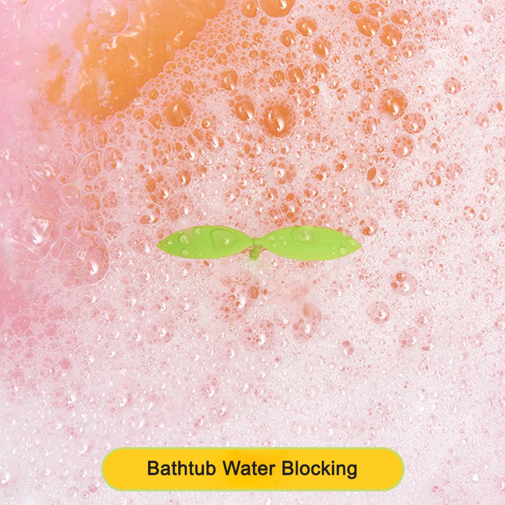 Drain Cover Bathroom Kitchen Shower Hair Catcher Silicone Washable Cover Bathroom Kitchen Tub Sewer Residue Stopper