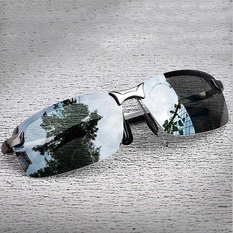 Outdoor Fishing Glasses Multi-Functional Fashion Lightweight Sunglasses Driving Sunshade Anti-Ultraviolet Discoloration Glasses
