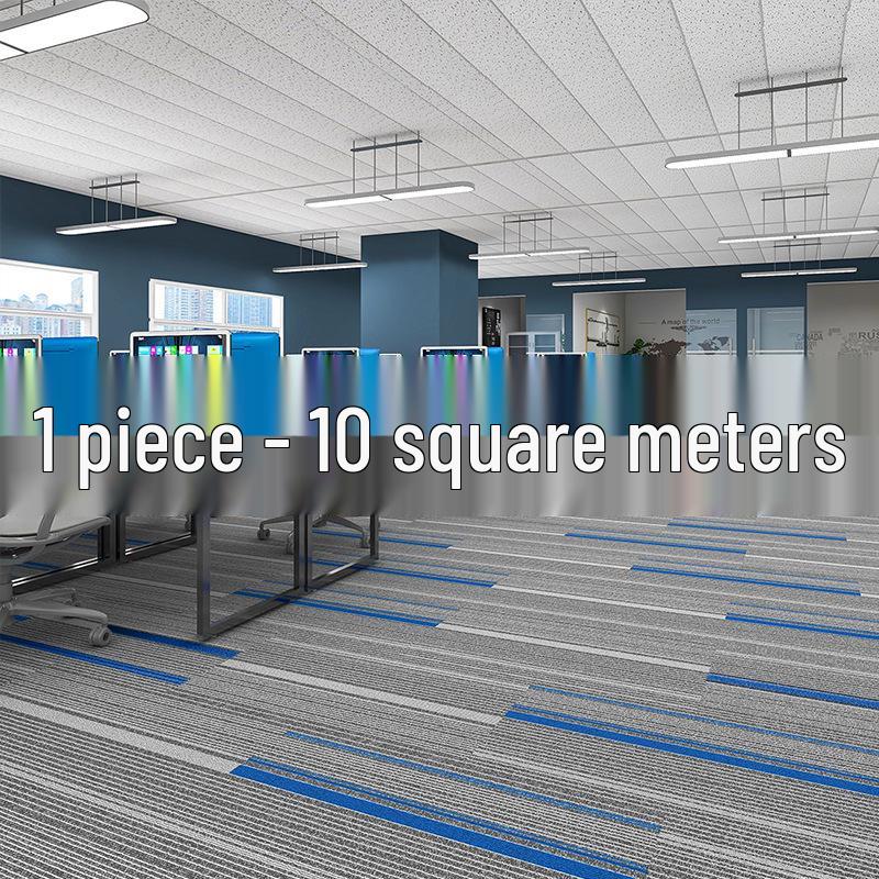 Commercial Carpet Patchwork: Large Area Floor Mat for Office or Billiard Hall