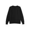 Champion Script Logo Fleece Lined Pullover Crew Neck Sweatshirt Japan Version Unisex Black (Unisex) Sweatshirts