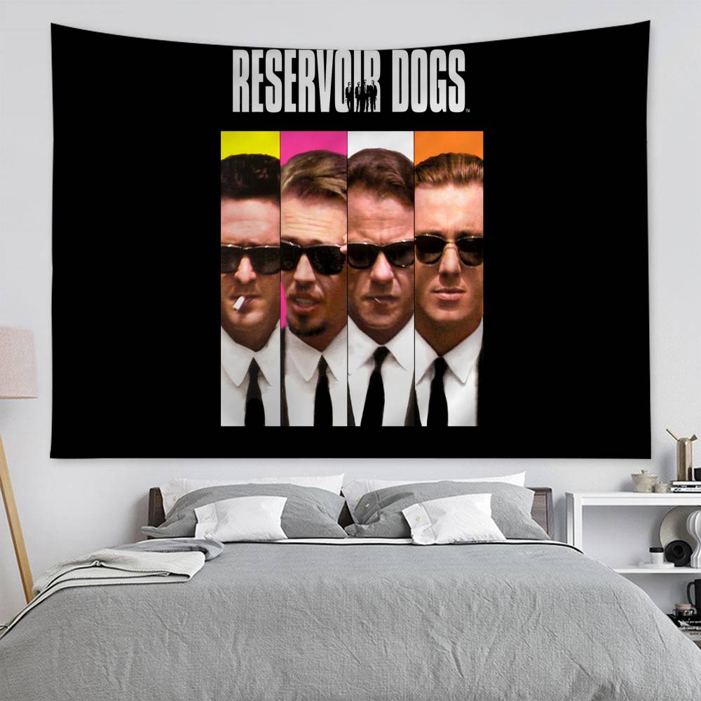 Crime Film RReservoir Dogs Hanging Bohemian Tapestry Bohemian Wall Tapestries Mandala Kawaii Room Decor