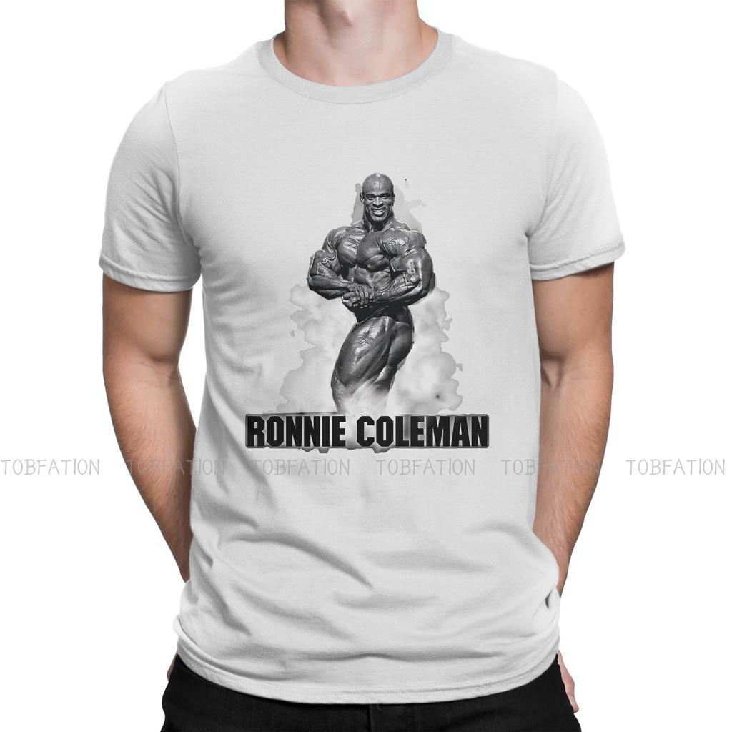 Bodybuilding Hipster Tshirts Ronnie Coleunisex Fit Exercise Unisex Harajuku Pure Cotton Streetwear T Shirt Round Neck Oversized