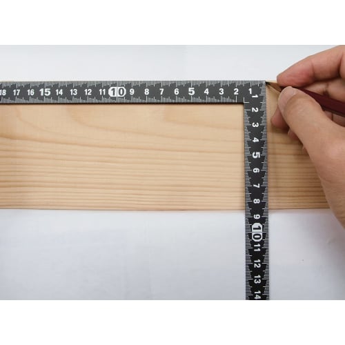 Niigata Seiki SK Carpenter Scale, Made in Japan, Kaidan Scale, Double Identical Graduations, 30cm, CB-15KD