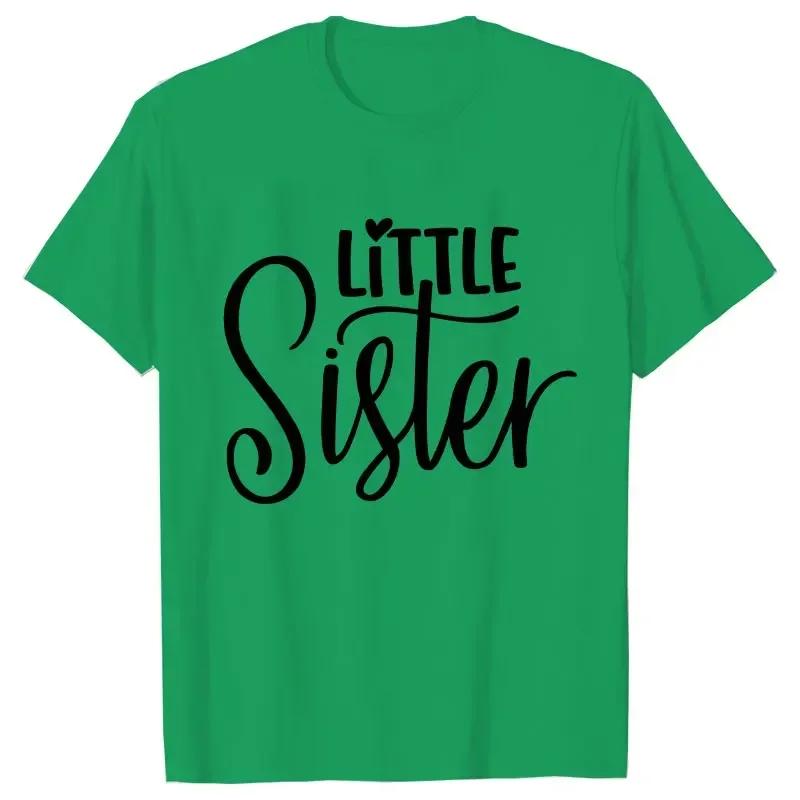 Kurzarm Mode Damen T-Shirt Große Mittlere Schwester Passende T-Shirts Damen Lässiges Oberteil T-Shirts Cartoon Grafik T-Shirts