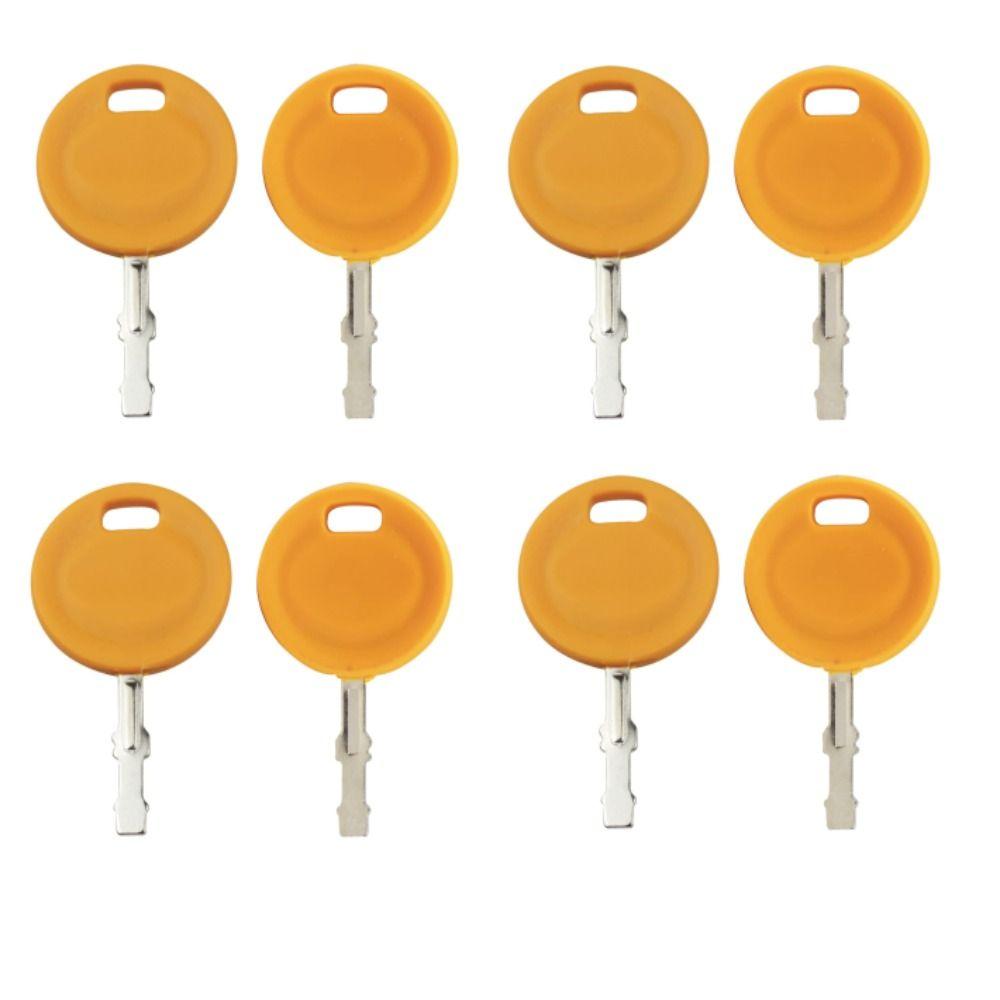 

8шт металлический ключ желтые ключи автомобильные аксессуары детали для автомобиля