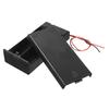 DC Holder Storage Box Case ON/OFF Switch Wire Leads for 3.7V 2 X 18650 Battery
