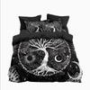 Customizable Tree of Life 3D Flannel Duvet Cover Set - 3-Piece Home Textile