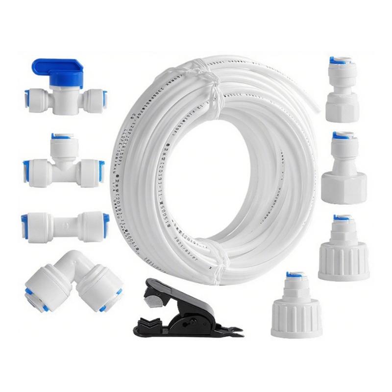 Refrigerator Water Pipe Universal Connection Set Water Hose Connectors Water Supply Connector Easy Installation