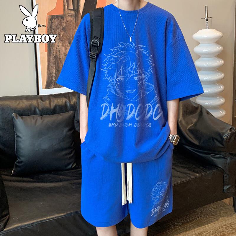 Playboy Men s Summer Casual Sportswear Set 4XL
