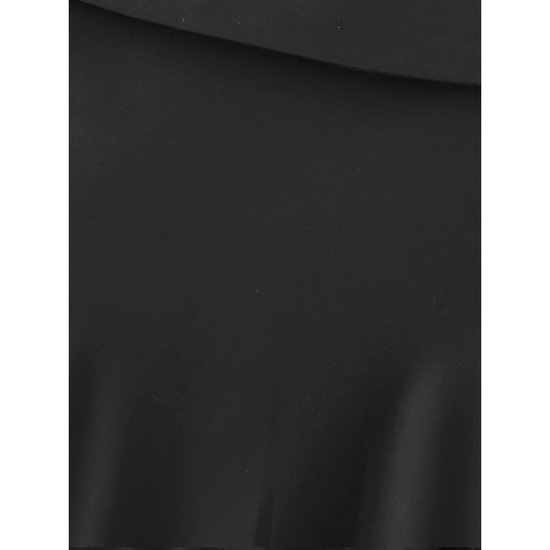 Kaslead Women's Clothing Fashion Silk Satin Texture Bows