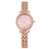 Fashion Rose Gold Woman Watch Luxury Stainless Steel Ladies Watches Small Dial Elegant Female Quartz Bracelet Wristwatch