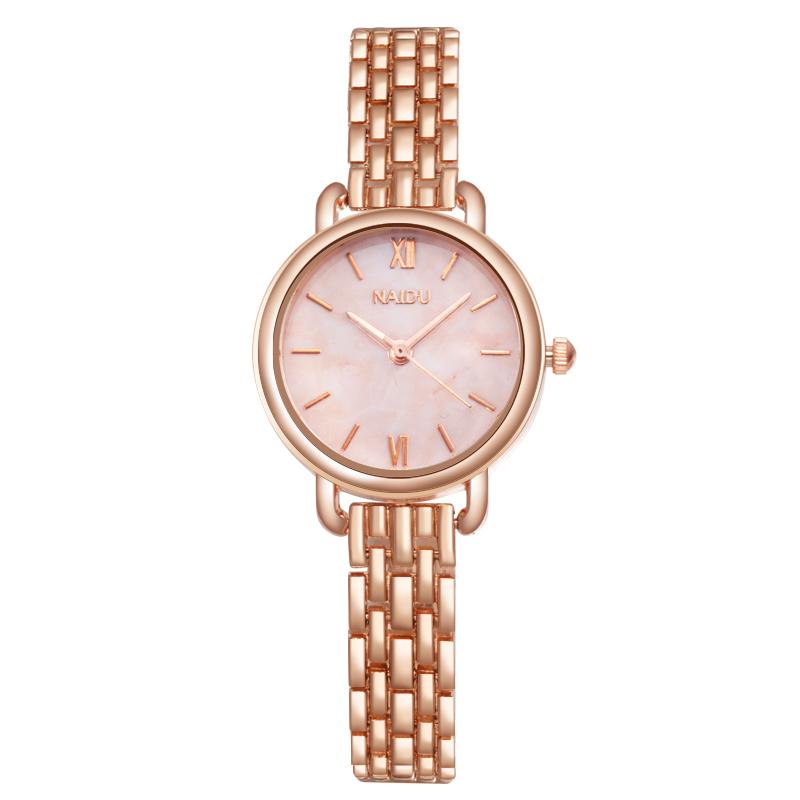 Fashion Rose Gold Woman Watch Luxury Stainless Steel Ladies Watches Small Dial Elegant Female Quartz Bracelet Wristwatch