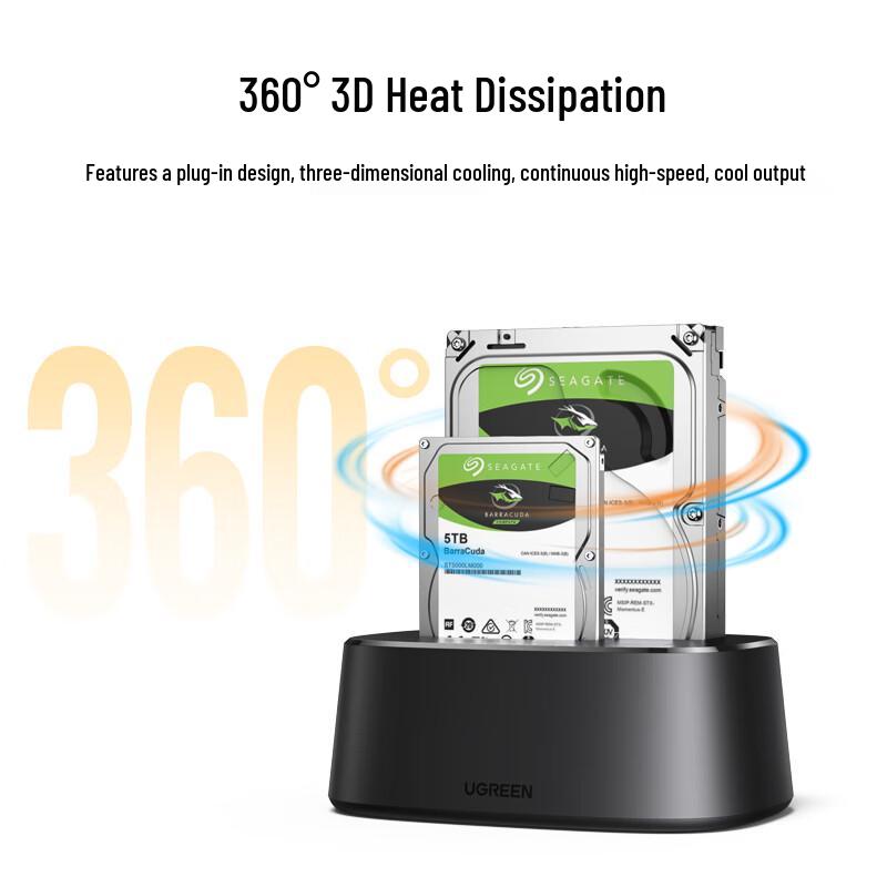 Ugreen 2.5/3.5 inch SATA Hard Drive Docking Station