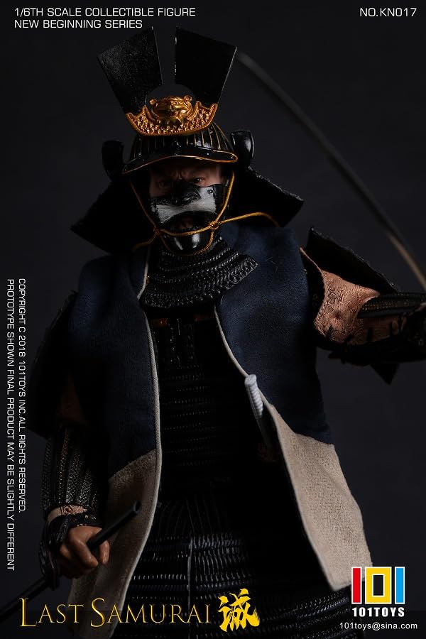 101TOYS 1/6 Scale Action Figure KN017 New Beginning Series of the Last Samurai Katsumoto Moritsugu, Sengoku Warlord