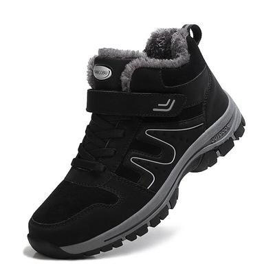 Warme Herren Winterstiefel Outdoor Plüsch Warme Stiefeletten Leichte Paar Laufschuhe Damen Wasserdichte Schneestiefel Winter Baumwollschuhe