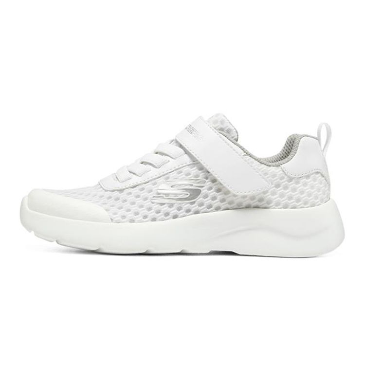 Skechers Kids Dynamight 2.0 Low-Top Sports Casual Shoes White Kids sneakers 406140L-WHT 32