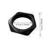Europe American Style Irregular Wide Bracelet Smudging Retro Hand Ring Vintage Resin Bangle  Women