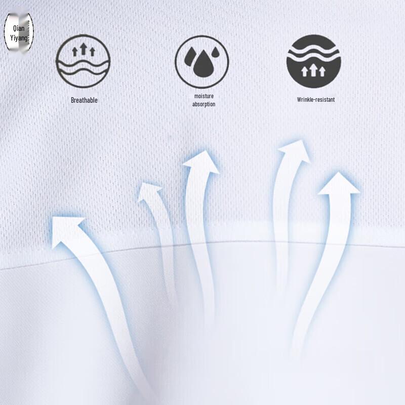 QIANYIYANG Ice Silk Short Sleeve Chef Uniform