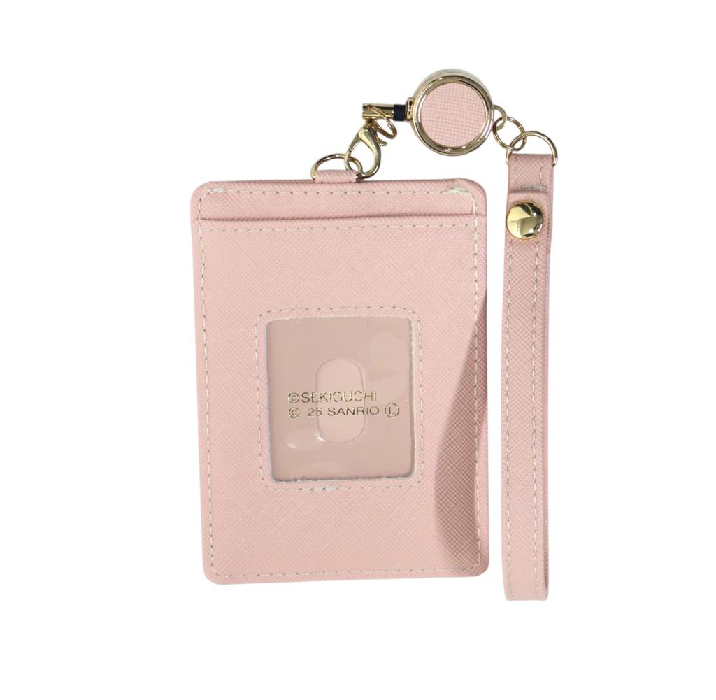 Aldi Monchhichi X Hello Kitty Pass Case with Reel, Pink, MC1-10PK