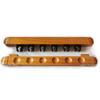 LISM Wall-Mounted Solid Wood Billiard Cue Rack