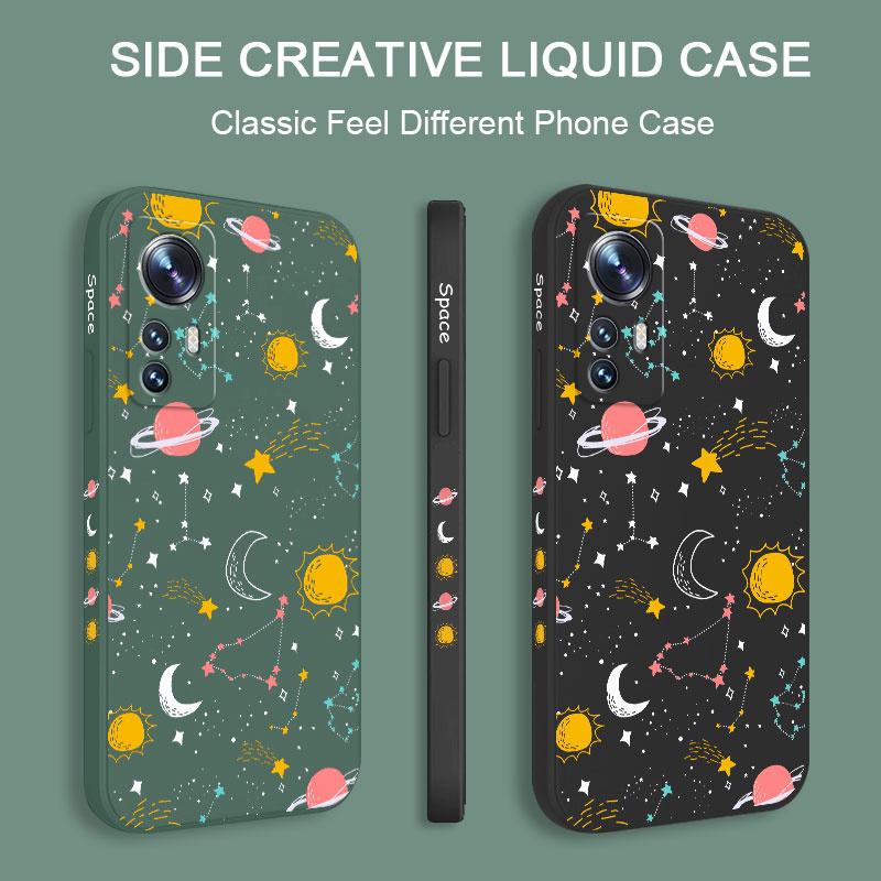Full Sky Star Phone Case For Xiaomi Mi 14T 14 13 13T 12 11 Ultra 10 9 11T 10T 9T Pro Lite Poco F5 F4 X4 M4 Pro 4G 5G GT Cover