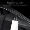 Pack of 2 Adjustable Removable Vehicle Trunk Hooks Easy Mounting for Hanging Grocery Bags and Clothes Practical Design