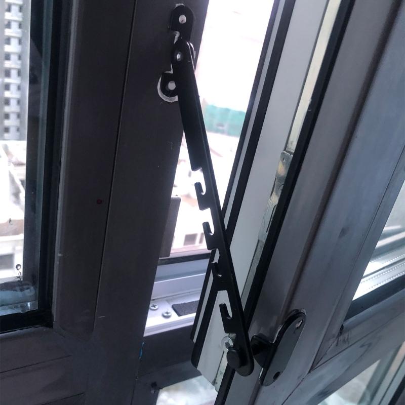 Window Restrictor Latches Adjustable Window Limiters Carbon Steel Window Lock Hardware for Home Office Easy To Install