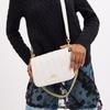 Coach Quinn 22 Brand Logo Detachable Shoulder Strap Lambskin Crossbody Handbag Small Women Handbag White CY663-IMCHK