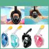 Premium Full Dry Snorkel Mask Ideal For Adults And Children With Anti-fog Design