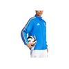 Adidas Italy Anthem Reversible Stand Collar Zip-Up Jacket With Raglan Sleeves Men Outerwear Blue White IX0418
