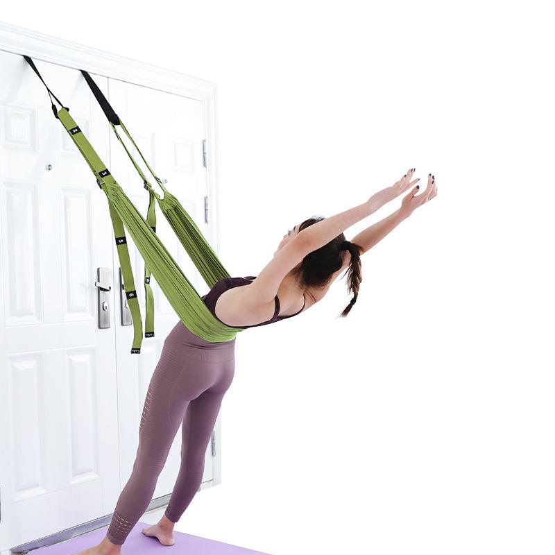 Aerial Yoga Elastic Stretch Rope for Hip Opening and Backbend Training